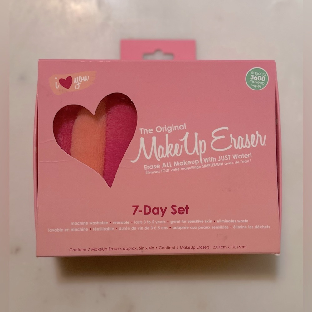 🆕 Makeup eraser 7 day set makeup wipes NWT